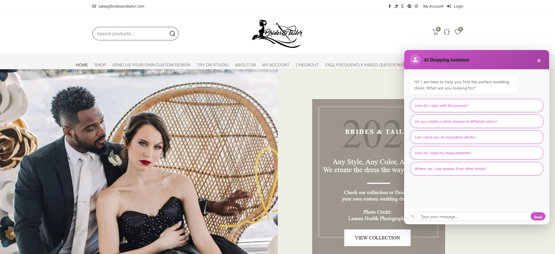 Brides & Tailor