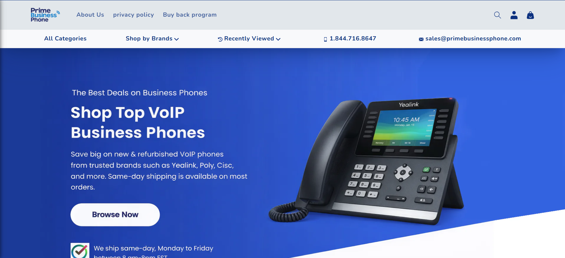 Prime Business Phone